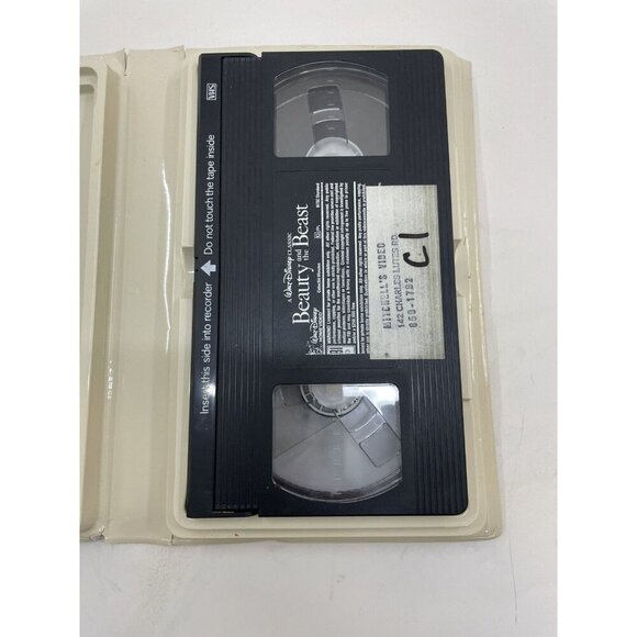 Disney Black Diamond VHS Beauty and the Beast 1992 Rare Classic Film - Picture 3 of 8
